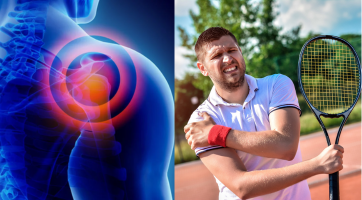 Do not let your shoulder pain hold you back from performing regular and recreational activities 